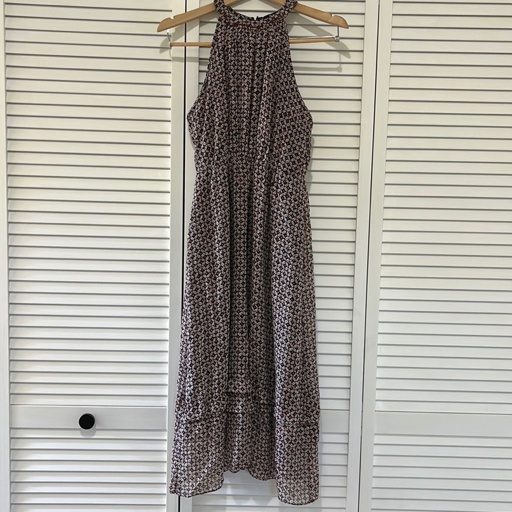 Madewell halter top midi dress